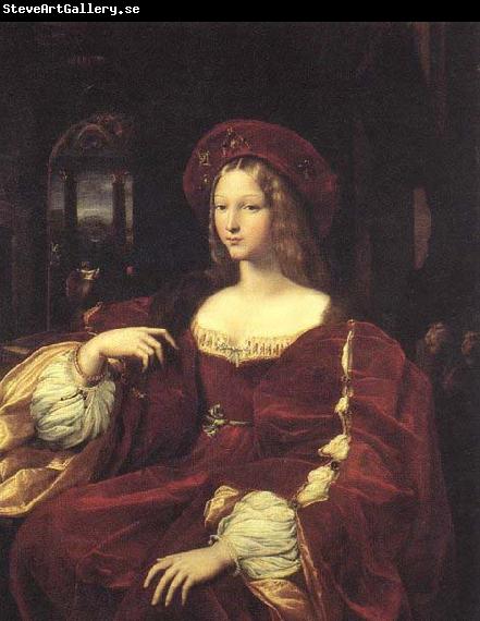 RAFFAELLO Sanzio Portrait of Jeanne d-Aragon